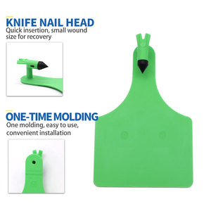 HED-ET115 Plastic Labels <strong>for</strong> <strong>Cattle</strong> Ear Tag Animal Tag <strong>for</strong> <strong>Cattle</strong> Farm Ear <strong>Cattle</strong> Tag - Product Image 2