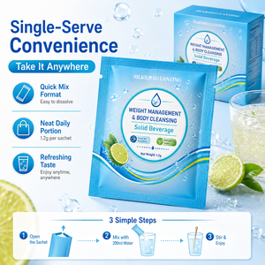 Prix d'usine – Comprimés effervescents pour adultes, saveur fruitée, 100 % herbes naturelles, soutien minceur, perte de poids saine, digestion améliorée - Product Image 4
