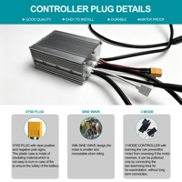 Kit de conversion complet pour vélo électrique à double moteur 52V haute vitesse avec moteur moyeu sans balais pour vélo électrique
