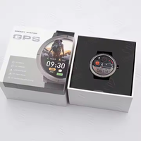 Premium Energiesparende AMOLED Android Smartwatch GPS Multisport-Tracker 5ATM Wasserdicht 170+ Sportmodi Strava Kompatibel