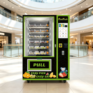 Máquina Expendedora con Pantalla Táctil de 21.5 Pulgadas, Almacenamiento en Frío, Máquinas Expendedoras Automáticas de Alimentos, Kioscos de Autoservicio para Ensaladas, Frutas, Postres - Product Image 1