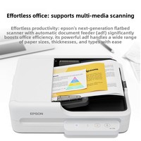 Escáner de Documentos A4 de Doble Cara de Alta Velocidad y Alta Definición DS-1730/1760 con Alimentación Automática Continua de Papel para Contratos en PDF