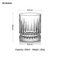 Verre à cocktail réutilisable classique et créatif pour whisky, vin, brandy, bière - Passe au lave-vaisselle et durable