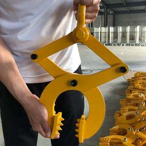 Stainless Steel Pallet Puller <b>Clamp</b> 6000 lb Pound Pulling Capacity Inch Pallet Grabber Hook Puller Tool for Forklift Chain - Product Image 4