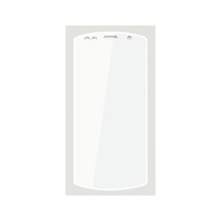 Pelindung Layar Privasi Kaca Tempered UROVO CT58 untuk Ponsel Tangguh PDA