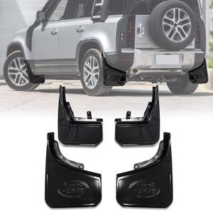 Accesorios exteriores de coche, guardabarros trasero delantero negro brillante, guardabarros para <span class=keywords><strong>Land</strong></span> <span class=keywords><strong>Rover</strong></span> <span class=keywords><strong>Defender</strong></span> 90 110 2020 2024 - Product Image 1