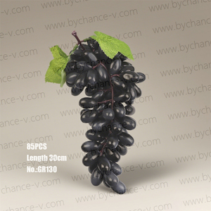Bouquet <span class=keywords><strong>de</strong></span> raisins artificiels réalistes pour la décoration saisonnière <span class=keywords><strong>de</strong></span> la récolte d'automne, couronne, guirlande, décoration <span class=keywords><strong>de</strong></span> mariage et <span class=keywords><strong>de</strong></span> fête - Product Image 3
