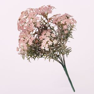 Bouquet <span class=keywords><strong>de</strong></span> chrysanthèmes artificiels à 7 têtes, design réaliste fait main, pour décoration <span class=keywords><strong>de</strong></span> salon ou <span class=keywords><strong>de</strong></span> mariage, fleurs créatives imprimées - Product Image 4