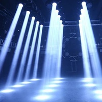 Corps en aluminium et fer 380W 17R faisceau de lumière de scène à tête mobile avec deux prismes pour KTV Disco mariage DJ fête