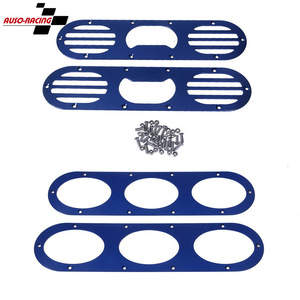 Plaque de protection arrière de pare-chocs de voiture avec maille à trous circulaires multicolore pour la mise à niveau et la rénovation, vis incluses - Product Image 5