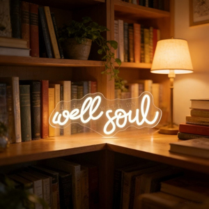 IT Is Well With My Soul Insegna al neon a LED dimmerabile alimentata tramite USB, decorazione da parete multiuso per bar, salone, palestra, ufficio, sala giochi - Product Image 3