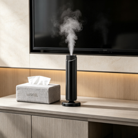 Diffuseur de parfum sans eau personnalisé avec logo, contrôle par application, étanche, 100 ml, en aluminium, pour table, hôtel, aromathérapie