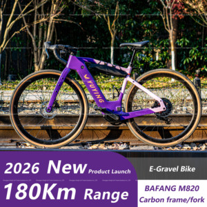 <span class=keywords><strong>V</strong></span>élo de gravier électrique personnalisé en fibre de carbone avec moteur central, batterie 36V, <span class=keywords><strong>Deore</strong></span>, tout-terrain, 12 vitesses, freins à disque hydrauliques - Product Image 2