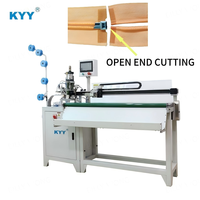 Prix de la machine à fermetures éclair KYY pour la découpe de fermetures éclair en zigzag, machine à fabriquer des fermetures éclair en nylon, usine de machines à fermetures éclair