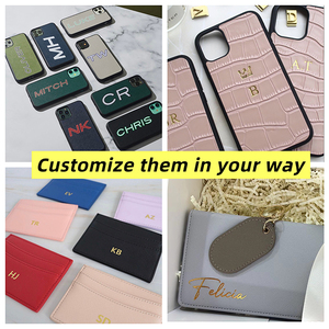 Cover <span class=keywords><strong>per</strong></span> Cellulare in Pelle Saffiano PU Vegana Rialzata Blu Navy, Custodia <span class=keywords><strong>per</strong></span> iPhone 16 17 Pro Max - Product Image 6