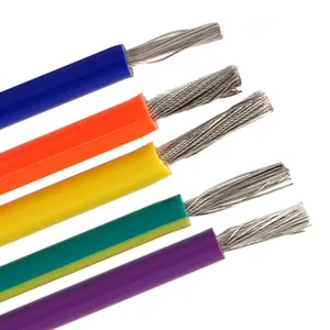 Fábrica UL3289 20/22/24/26/28/30AWG Cabo de fio de muitas cores fio elétrico de cobre estanhado com certificação UL