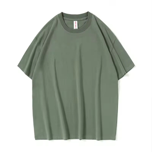 เสื้อยืดโอเวอร์ไซส์ ยูนิเซ็กซ์ ผ้าฝ้าย 100% 240 แกรม คุณภาพสูง พิมพ์ลายตามสั่ง ปักลาย  งานถักแบบสบายๆ พิมพ์ลายสกรีน - Product Image 5