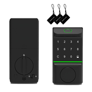 Cerradura inteligente con huella dactilar para puerta de hotel de oficina y apartamento estándar americano, cerradura de combinación de muelle de red WIFI para puerta de habitación - Product Image 2
