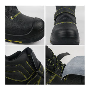 Saldatura di lavoro scarpe di protezione per saldatori Anti Smash Anti puntura medio taglio eleganti scarpe di sicurezza per gli uomini calzature di sicurezza - Product Image 3