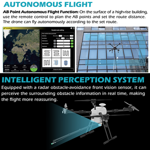 Professional High-Pressure Cleaning Drone Dual Camera <b>Foldable</b> RTK 15km Ready Fly Commercial Building Facades <b>Solar</b> <b>Panels</b> - Product Image 4