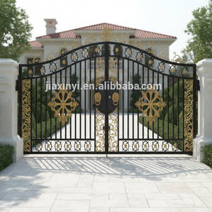 <span class=keywords><strong>Cancelli</strong></span> Residenziali in Ferro Battuto per Grandi Case, Eleganti <span class=keywords><strong>Cancelli</strong></span> Automatici a Battente per Vialetti, Design Premium per Recinzioni - Product Image 4