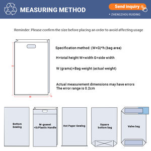 Sacs tissés en PP neufs, personnalisés, à motif sur mesure, directement de l'usine, pour l'emballage d'<span class=keywords><strong>engrais</strong></span>, résistants à l'humidité, avec fond carré, pour usage agricole - Product Image 4
