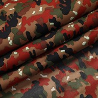 Tissu camouflage personnalisé TC6535 en polyester/coton tissé pour casquettes et uniformes de camouflage