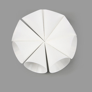 Gobelet en papier blanc jetable personnalisé écologique et étanche de 3.7oz pour la crème glacée pilée et les bonbons - Product Image 5