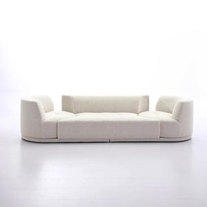 Divano Moderno di Lusso in <span class=keywords><strong>Velluto</strong></span> per Soggiorno, Divano Girevole a Parete, Arredamento Affidabile in Tessuto - Product Image 1