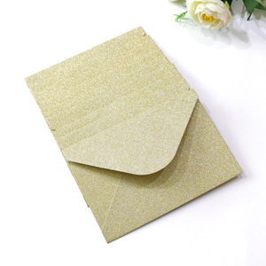 Sobres de papel con purpurina dorada para invitación, sobre rectangular para fiesta de boda, graduación, Baby Shower y negocios - Product Image 4