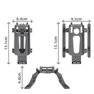 Train d'atterrissage pliable pour <span class=keywords><strong>drone</strong></span> <span class=keywords><strong>DJI</strong></span> <span class=keywords><strong>MAVIC</strong></span> <span class=keywords><strong>AIR</strong></span> 3 <span class=keywords><strong>4K</strong></span>, accessoires, support trépied, protections de patins, support de jambe à hauteur étendue, en plastique - Product Image 3