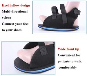 Scarpa Ortopedica Post-Operatoria <span class=keywords><strong>per</strong></span> Dita del Piede Fratturate, Scarpa Aperta Regolabile <span class=keywords><strong>per</strong></span> Fratture del Piede - Product Image 2