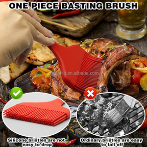Brocha de Silicona Grande de Grado Alimenticio, Resistente al Calor, para Repostería, Aceite, Mantequilla, Apta para Barbacoa, Hornear y Cocinar - Product Image 3