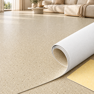 Rollos <span class=keywords><strong>de</strong></span> Suelo <span class=keywords><strong>de</strong></span> PVC al por Mayor, Baldosas Flexibles con Diseño <span class=keywords><strong>de</strong></span> Madera Decorativa para Apartamentos <span class=keywords><strong>de</strong></span> Alquiler, Aspecto <span class=keywords><strong>de</strong></span> Terrazo - Product Image 5