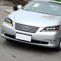 Pour Lexus ES 2006-2012 : Amélioration des phares Matrix 3 yeux de chat 6+6 faisceaux, Plug & Play. Les modèles 06-09 nécessitent le remplacement du pare-chocs avant.