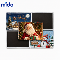 Imán Rectangular para Refrigerador de 80*53 mm, Material para Manualidades, para Máquina de Hacer Botones de 80*53 mm, Decoración del Hogar