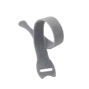 Bridas para cables de nailon con velcro al por mayor, de colores, con LOGO de velcro personalizado, en forma de T y de gato, de alta calidad - Product Image 1