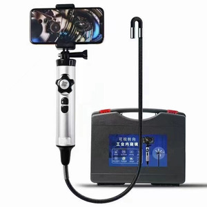 1080p HDステアリング内視鏡 6.4mm 1mスネークケーブルレンズ ビデオボアスコープカメラ その他車両および工具 - Product Image 1