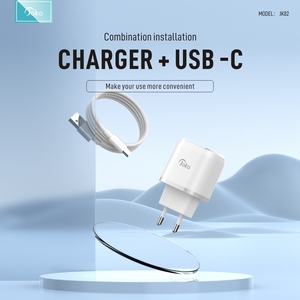 Chargeurs rapides <span class=keywords><strong>JOKO</strong></span> 2024 Nouveautés Adaptateurs de charge rapide Type-C 20W & USB 18W Chargeurs muraux à haute vitesse pour téléphone - Product Image 2