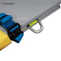 Brancard pliable YNOON pour équipage aérien en aluminium aéronautique et matériau ultra-hautement moléculaire modifié