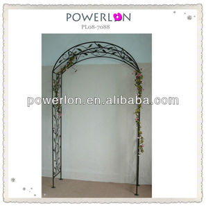 Arc de jardin en métal Antique, artisanat fait à la main, pont de pergola - Product Image 6
