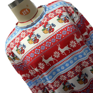 Personnalisé Nouvelle Mode Femmes À Manches Longues Tops Dames Noël Imprimé Plus La Taille Blouses pour Femmes - Product Image 5