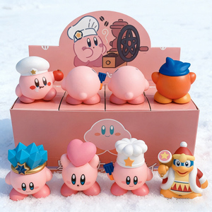 Set <span class=keywords><strong>di</strong></span> Statuette Rotonde Rosa Carine <span class=keywords><strong>con</strong></span> Accessori a Tema e Personaggi Compagni - Product Image 1