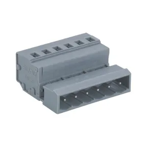 High Quality Gray Iris Pin Male Spring Loaded MCS cage type Connector For Safety Rail Transportation