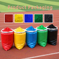 Poudre de pigment d'oxyde de fer synthétique 325 mesh rouge, jaune, noir, vert, bleu pour peintures, revêtements et plastiques
