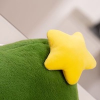 Coussin décoratif Arbre de Noël mignon avec visage Kawaii, super doux, pour canapé, jouet en peluche, parfait pour les décorations ou les cadeaux de Noël