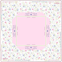 Tapis de table de Mahjong imperméable, absorbant les chocs, en caoutchouc, motif floral oriental vintage, housse de jeu familial, impression personnalisée, fournisseur d'usine