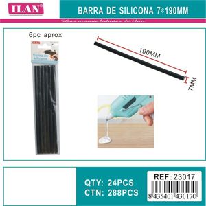Barra de Silicona Iln 7x190mm para Pistola de Pegamento, Suministros para Manualidades - Product Image 3