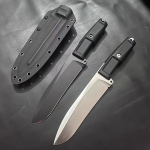 Cuchillo de Combate Dobbin Hound Pinscher de Alta Calidad, Hoja de Acero Inoxidable con Punta Caída, Mango de Plástico, Funda para Bricolaje y OEM - Product Image 1