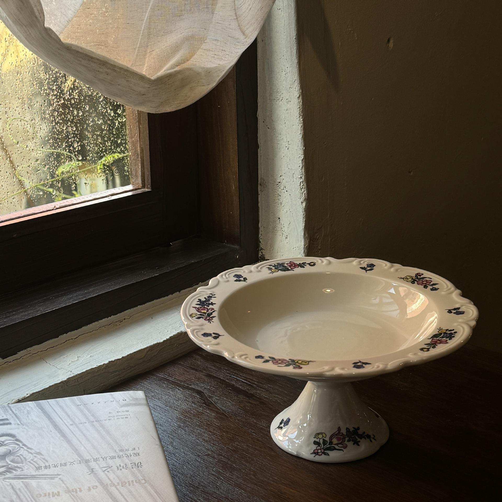 High foot deep plate